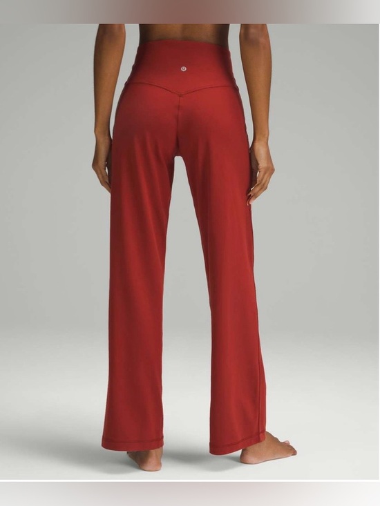 lululemon athletica Pants - Lululemon Align High-Rise Wide-Leg Pant *Short
Terra Orange size 6 EUC